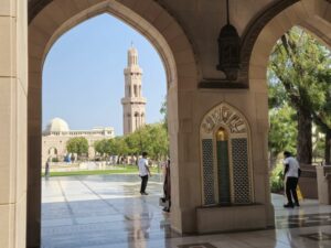 Oman Muscat Grosse Sultan-Qabus-Moschee